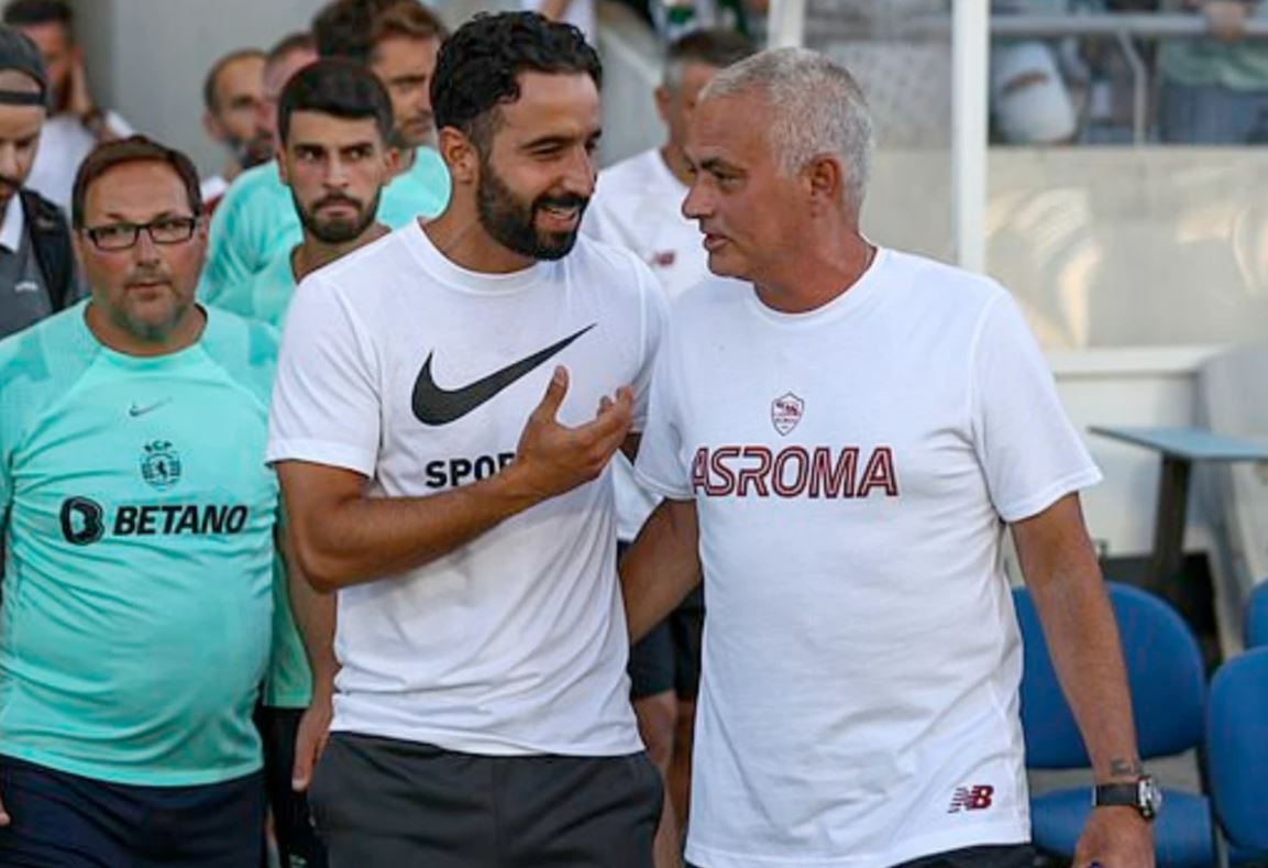 Ruben Amorim Ungkap Pesan dari Jose Mourinho, Mantan Pelatih Manchester United