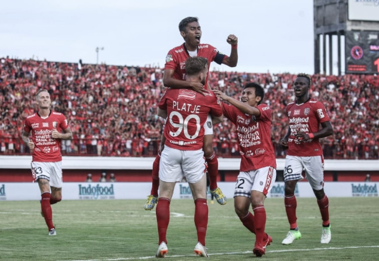 Bali United 1-0 Mitra Kukar, Melvin Platje Bawa Serdadu Tridatu ke Empat Besar
