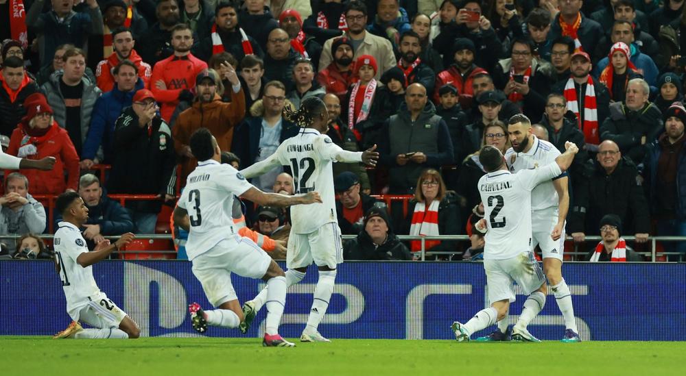 Hasil Liga Champions: Madrid Comeback di Kandang Liverpool, Napoli Hancurkan Frankfurt