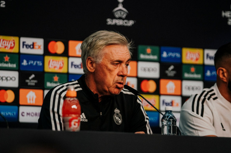Piala Super Eropa Target Pertama, Ancelotti Jawab Peluang Madrid Raih Enam Trofi