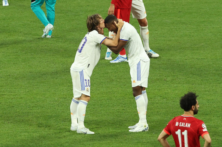 Terungkap, Ejekan Luka Modric kepada Mohamed Salah di Final Liga Champions
