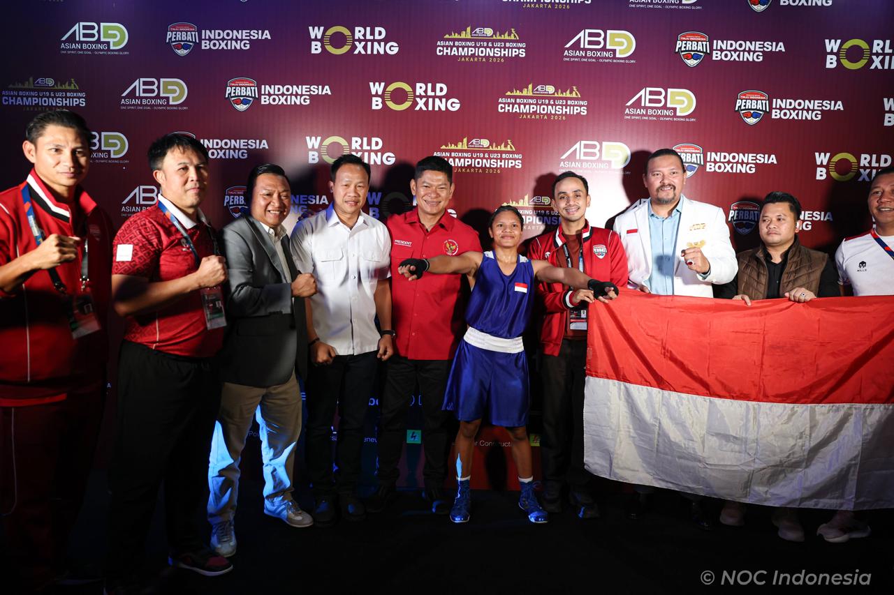 Ketum NOC Indonesia Apresiasi Torehan Satu Emas dan Satu Perak di Asian Boxing Championship 2026