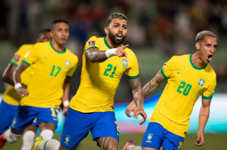 Hasil Kualifikasi Piala Dunia 2022: Argentina Imbang, Brasil Menang