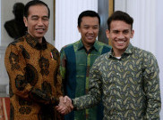 Celetuk Jokowi Ketika Menerima Egy Maulana Vikri