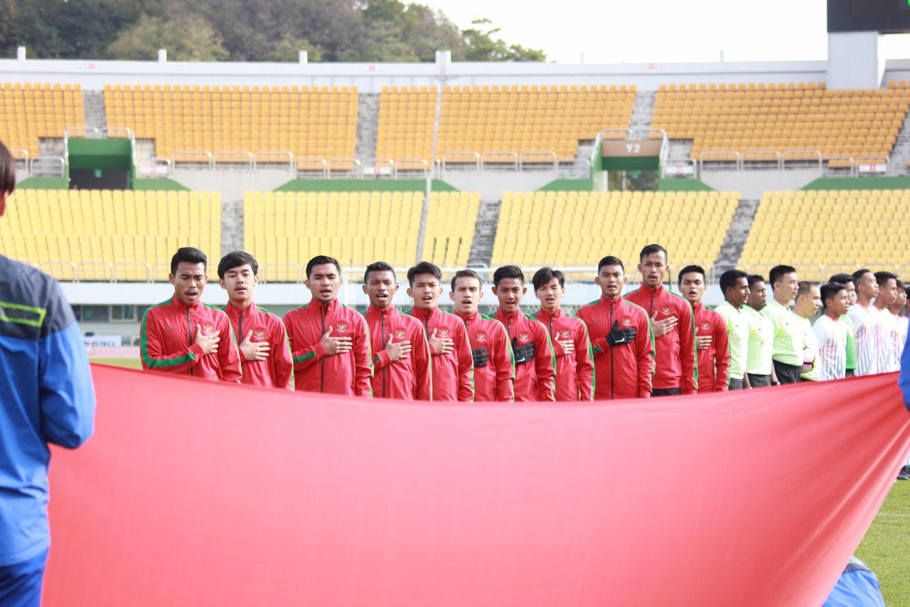 Korsel Unggul 1-0 atas Timnas U-19 di Babak I