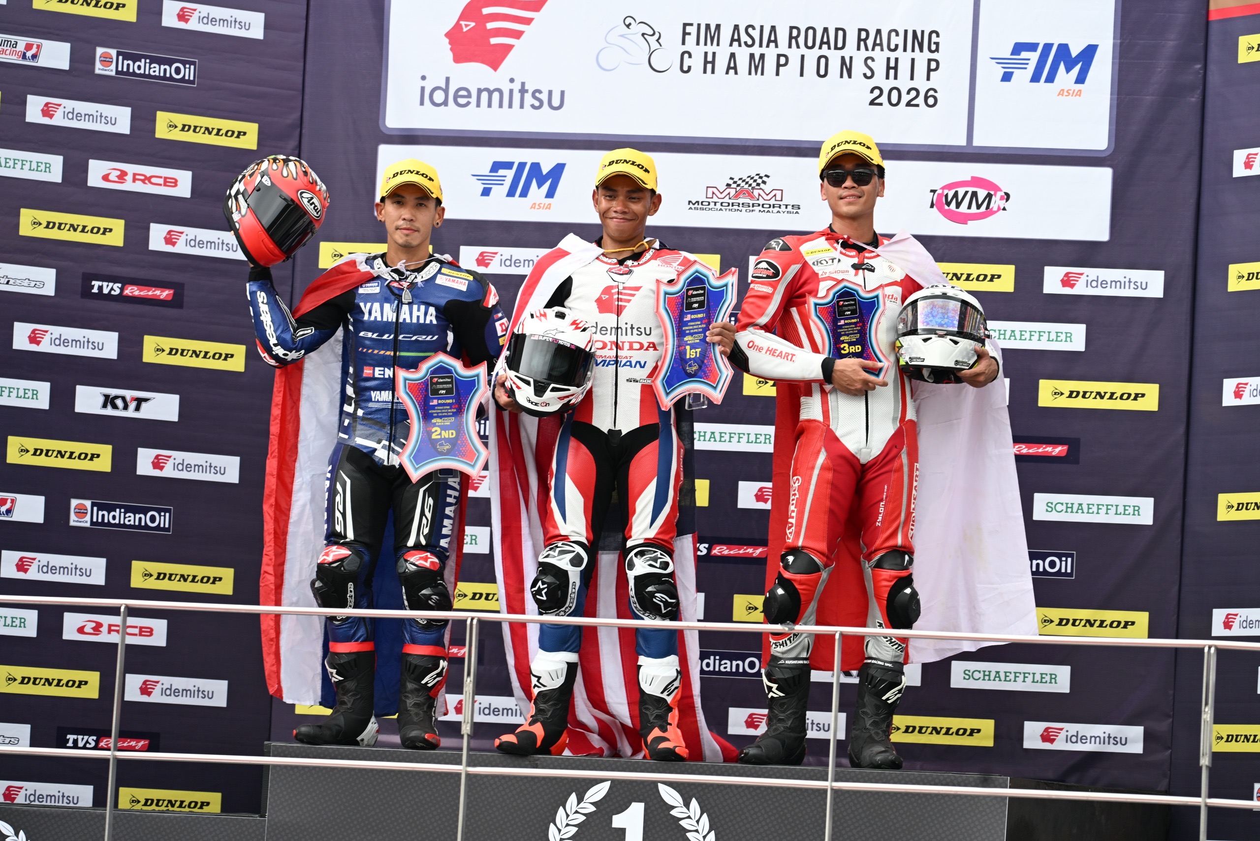 Pembalap AHRT Herjun Atna Sabet Podium ARRC Sepang