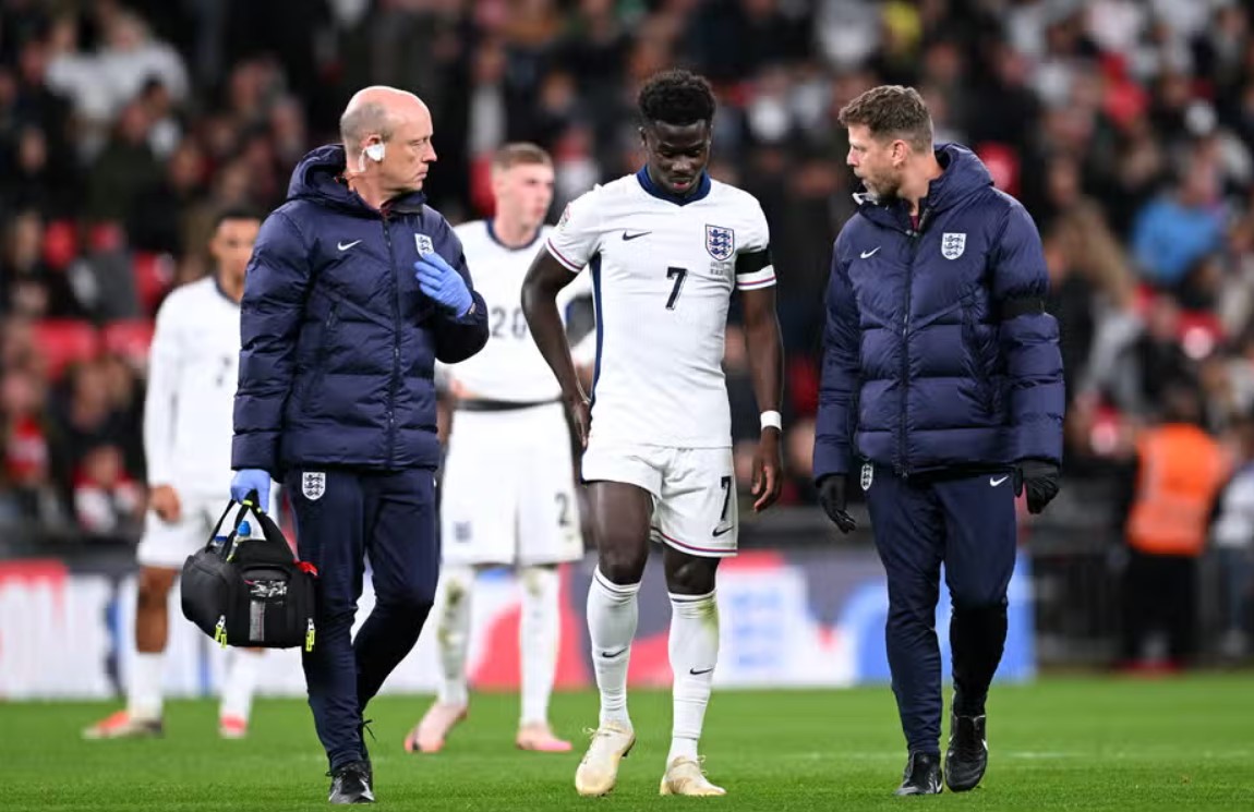 Jelang Lawan Finlandia, Inggris Pulangkan Bukayo Saka karena Cedera  