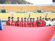 Timnas U-19 Unggul 2-0 atas Brunei di Babak Pertama