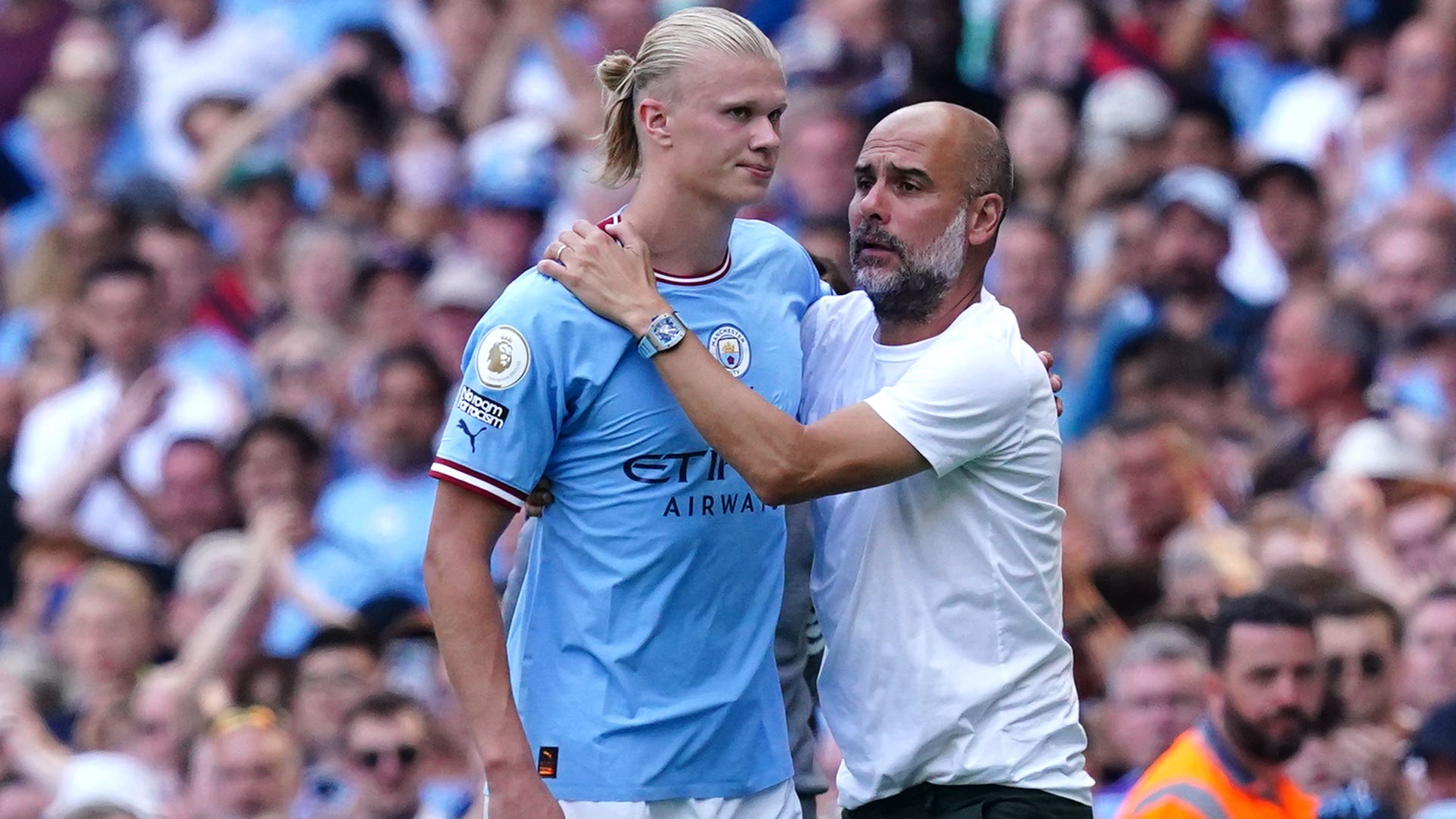 Pep Guardiola Bela Erling Haaland yang Minim Kontribusi