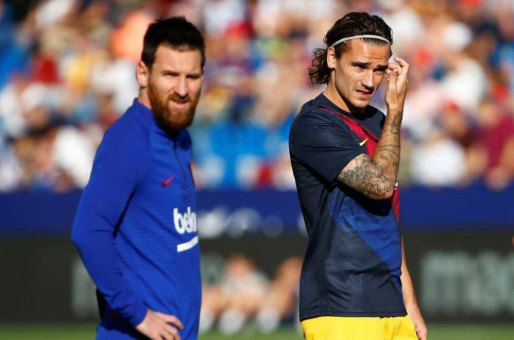 Lionel Messi dan Antoine Griezmann Bertengkar, Quique Setien Harus Turun Tangan
