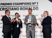 Cristiano Ronaldo Raih Penghargaan Pemain Tebaik Liga Champions No.1