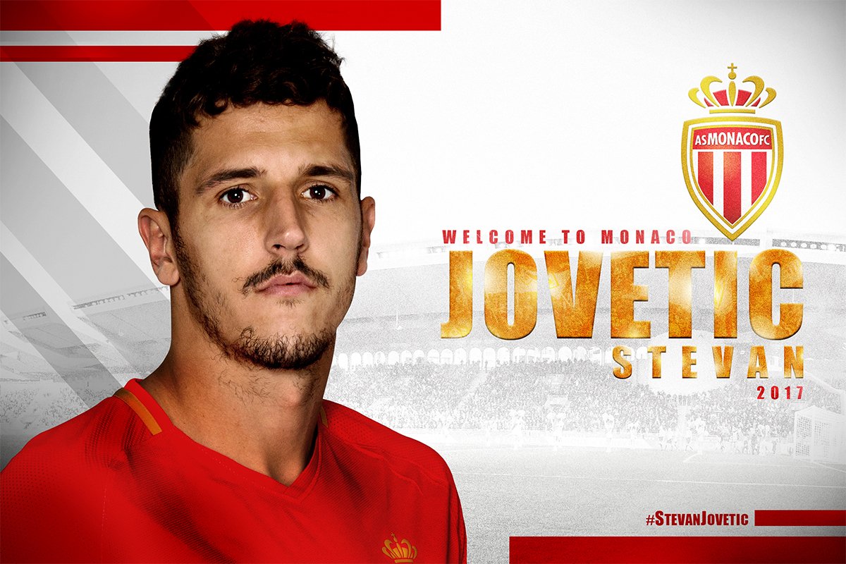 Stefan Jovetic Resmi Berseragam AS Monaco Hingga 2021