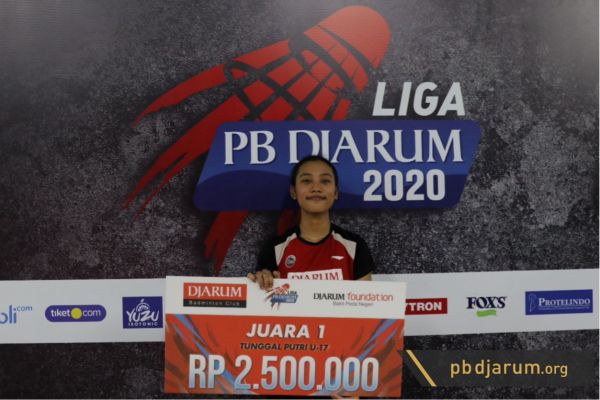 Pebulu Tangkis Muda Ini Menangi Atlet Terbaik Liga Djarum 2020