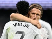 Persahabatan Bagai Kepompong, Vinicius Junior Tidak Kuasa Menahan Rindu kepada Luka Modric