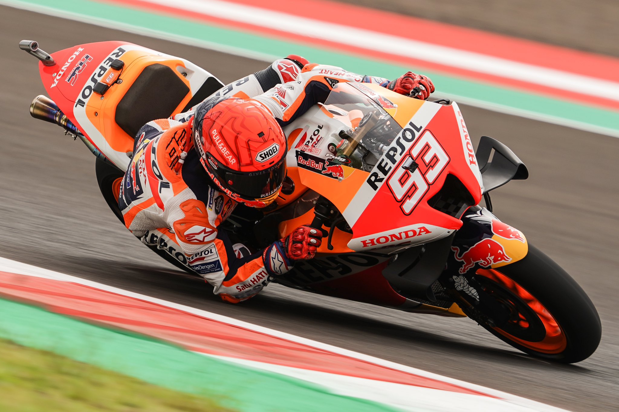 MotoGP Indonesia 2023: Momen Marquez Perbaiki Kesalahan Musim Lalu