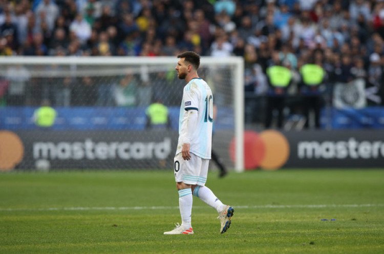 Pelatih Timnas Brasil Minta Lionel Messi Belajar Terima Kekalahan