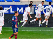 Huesca 1-2 Real Madrid: Gol Varane Berbuah Tiga Poin Berharga