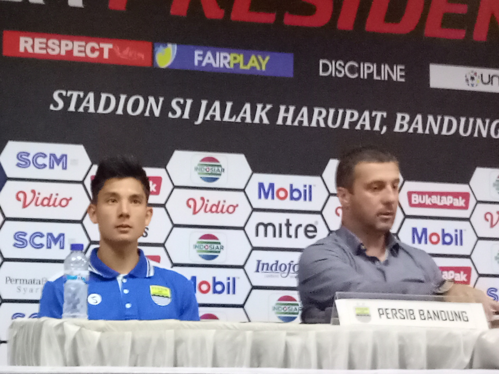 Kim Jeffrey Kurniawan Ingin Persib Bangkit di Dua Laga Selanjutnya Grup A Piala Presiden 2019