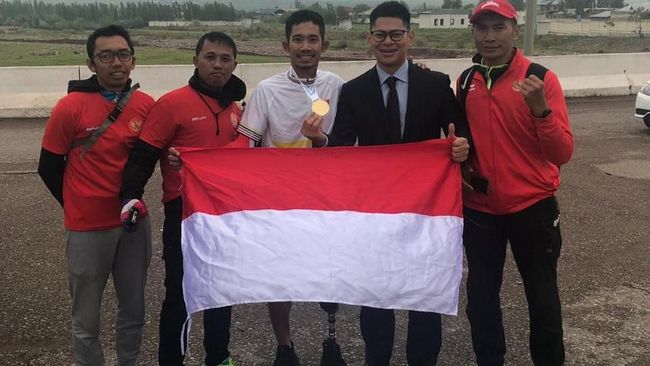 M Fadli Bawa Pulang Medali Emas dari Asia Road Cycling 2019