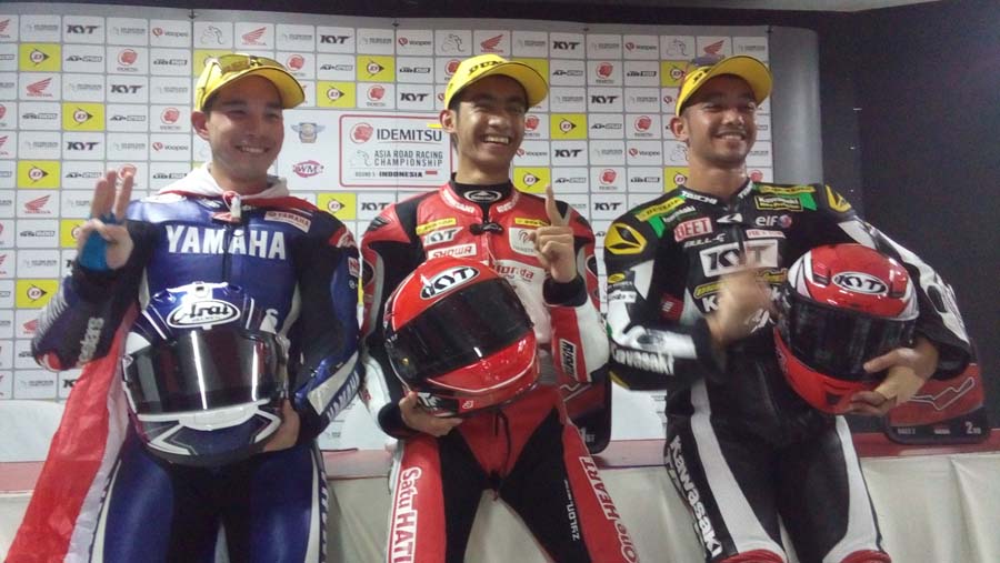 Hasil Race 2 SS600 ARRC Sentul: Andi Gilang Sapu Bersih Kemenangan