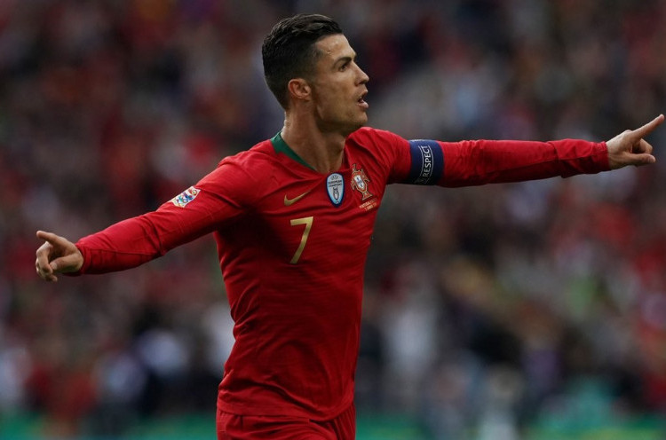 Hattrick Ke-7 Cristiano Ronaldo Bawa Timnas Portugal Tatap Final UEFA Nations League