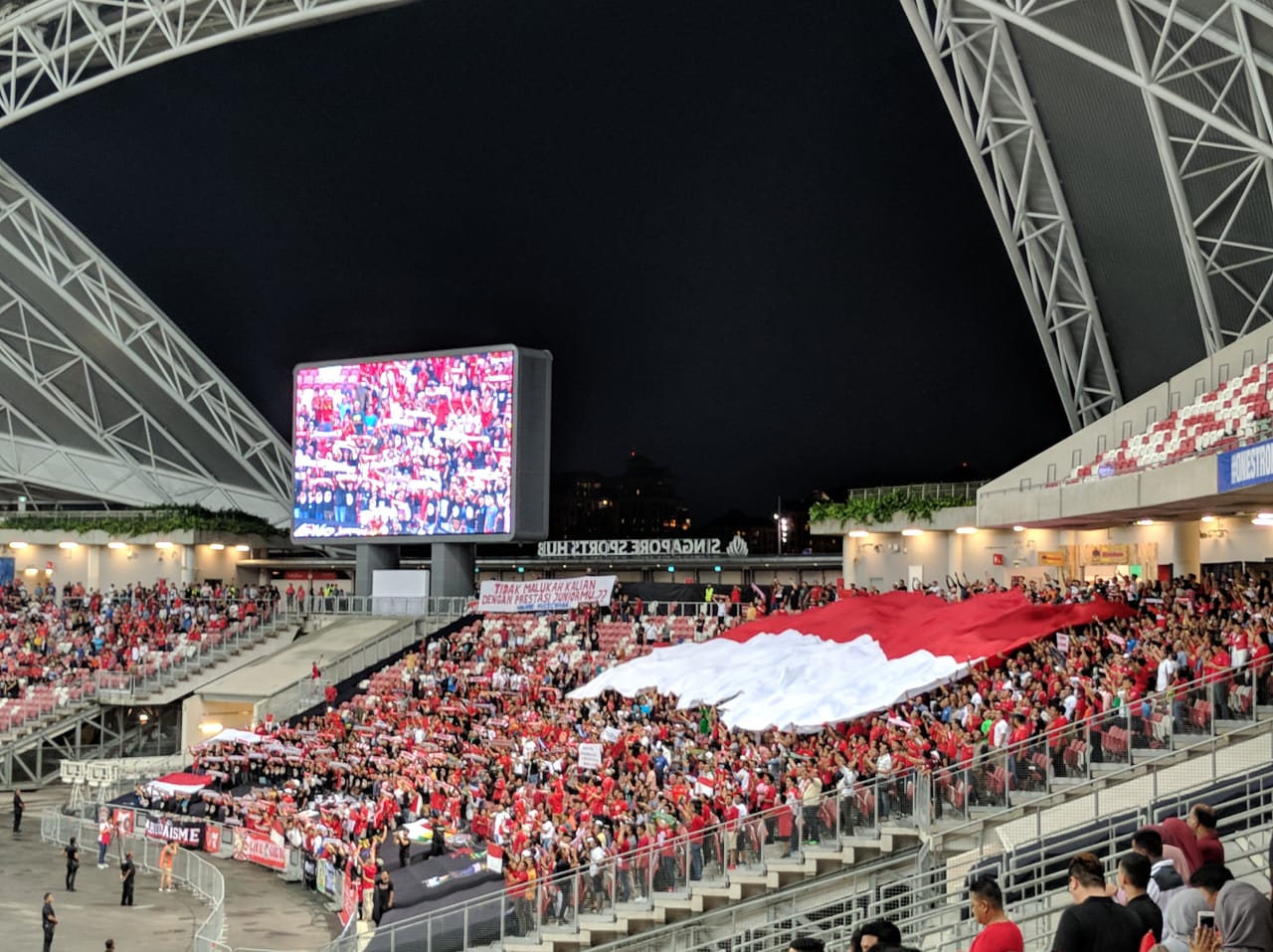 Kisah 1300 KM Kawal Timnas Indonesia ke Singapura: Mendung Tanda Keluarnya Air Mata Garuda