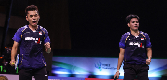Tak Bawa Gelar dari Thailand Open 2021, Naga Api Puji Ganda Putra Muda