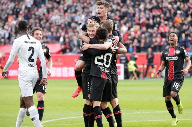 Bayer Leverkusen Pecahkan Rekor Berusia 40 Tahun kala Melawan Eintracht Frankfurt