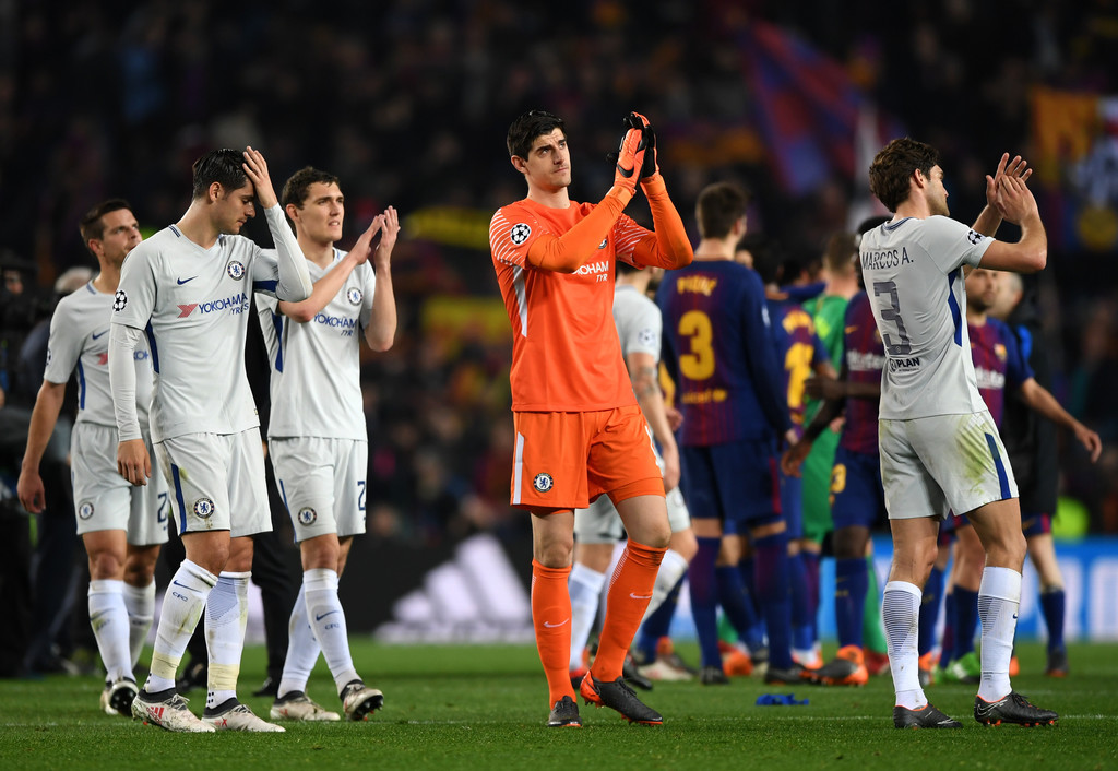 Dua Kali Dikolongin Messi, Courtois Minta Maaf kepada Fans Chelsea