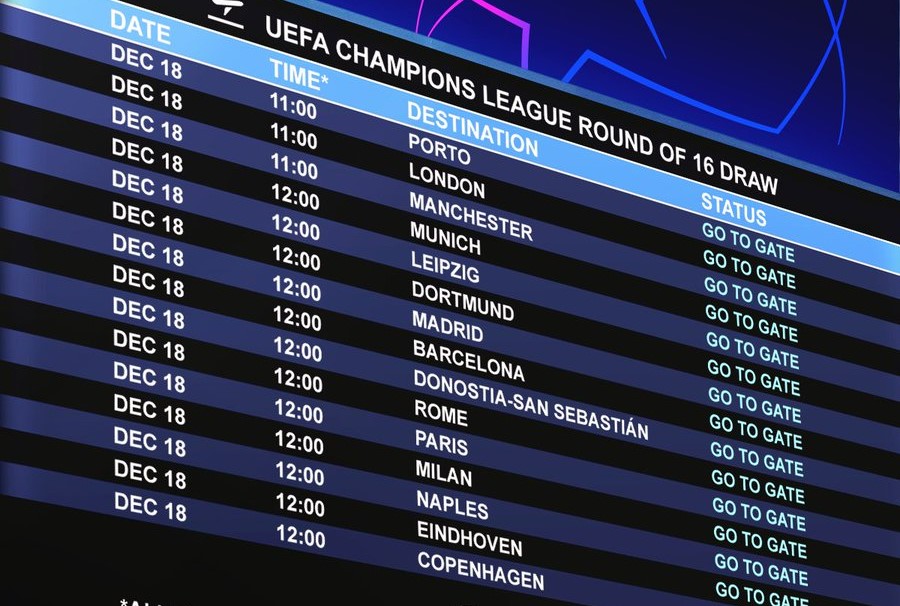 Jadwal dan Peraturan Undian Babak 16 Besar Liga Champions 2023-2024