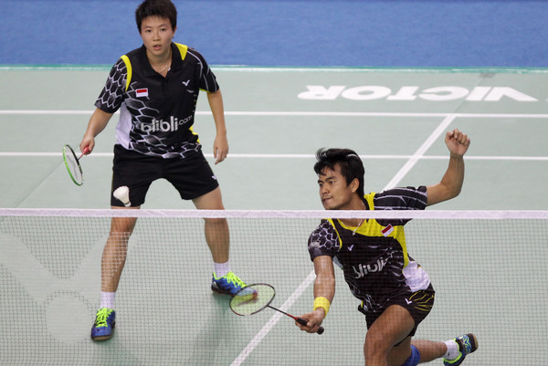 Tontowi / Liliyana Puji Penampilan Akbar / Winny pada Singapore Open 2018