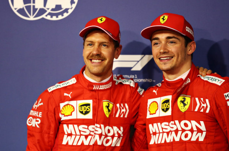 Charles Leclerc Dapat Kontrak Jangka Panjang, Masa Depan Sebastian Vettel di Ferrari Tidak Jelas 