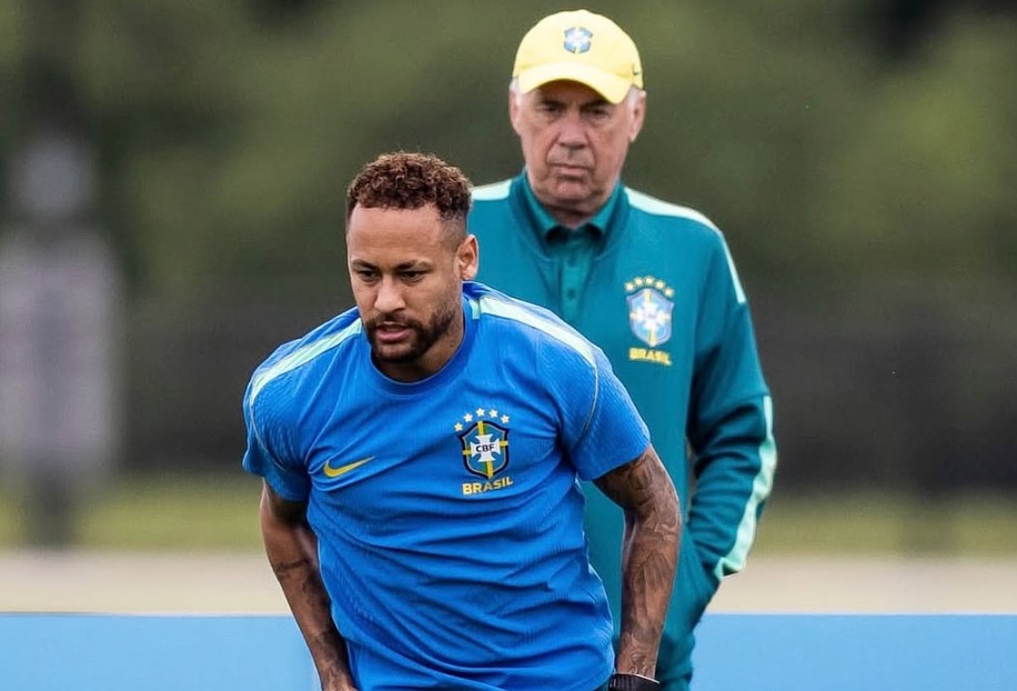 Brasil vs Jepang: Ancelotti Berharap Neymar Bisa Bermain Lebih Lama