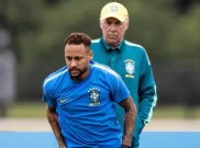 Brasil vs Jepang: Ancelotti Berharap Neymar Bisa Bermain Lebih Lama