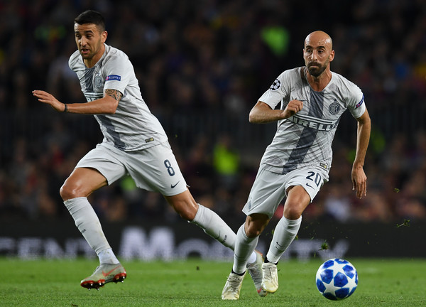 Borja Valero Optimistis Inter Milan Bungkam Barcelona