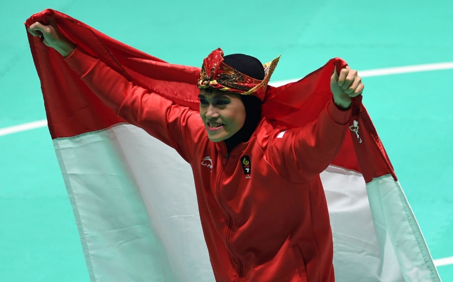 Medali Emas Asian Games 2018, Kado Spesial Puspa Arumsari untuk Indonesia