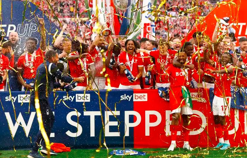 23 Tahun Penantian Berakhir, Nottingham Forest Kembali ke Premier League