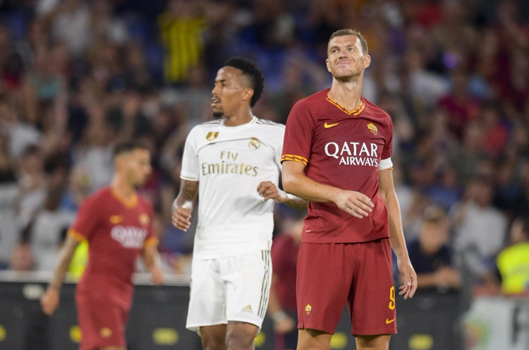 AS Roma Kalahkan Real Madrid, Paulo Fonseca Puji Komitmen Edin Dzeko 