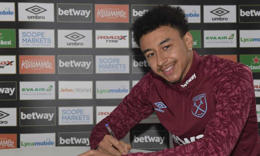 Resmi ke West Ham, Jesse Lingard Langsung Diberi Peran Penting