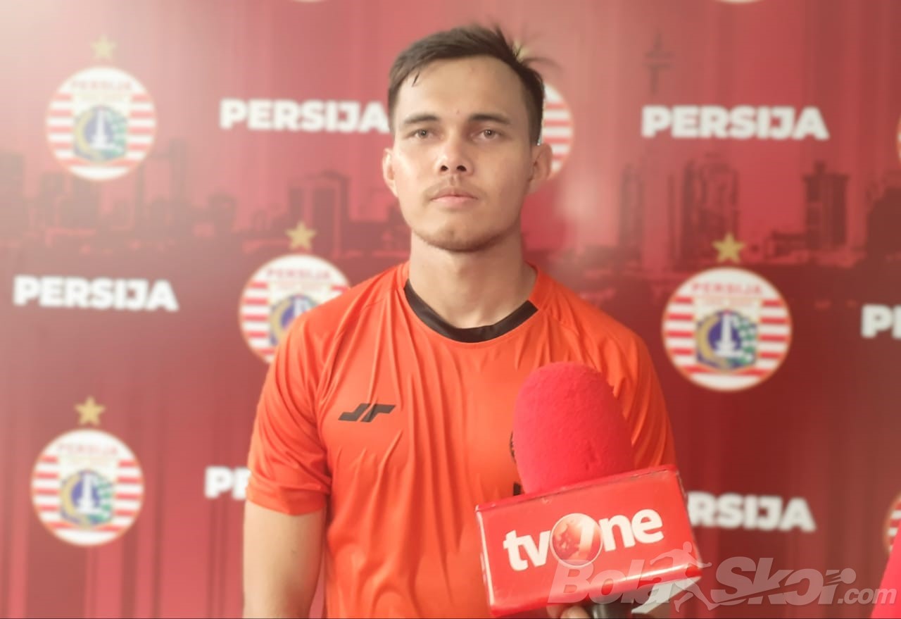 Rezaldi Hehanussa Tak Khawatir Kedatangan Pemain Baru di Persija Buat Posisinya Terancam