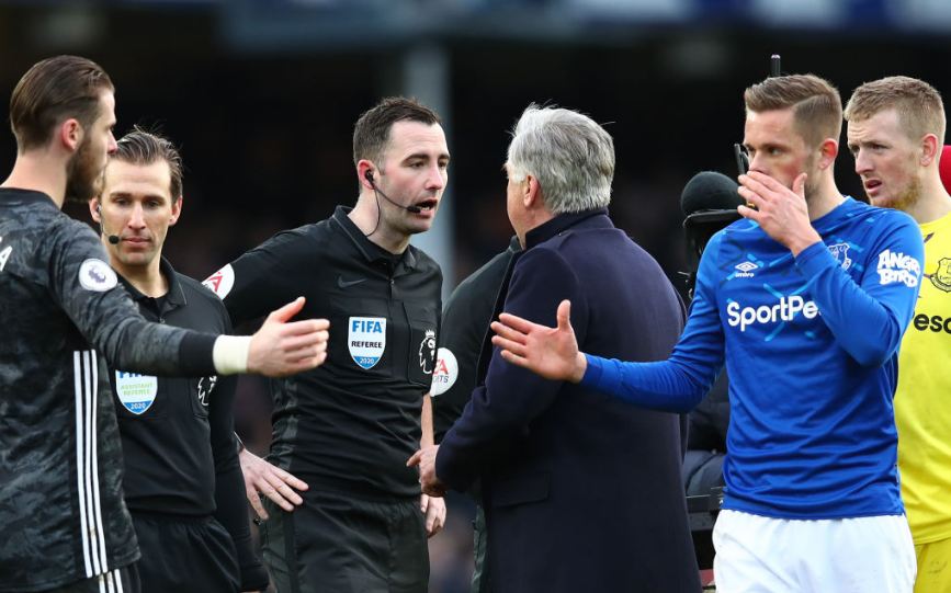 Menilik Gol Calvert-Lewin ke Gawang Manchester United yang Dianulir VAR