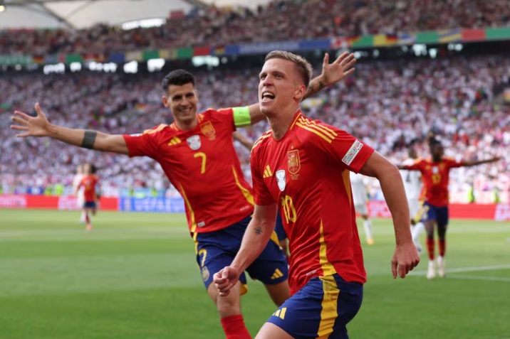 Bintang Laga Spanyol Vs Jerman: Dani Olmo, Dinamo La Furia Roja