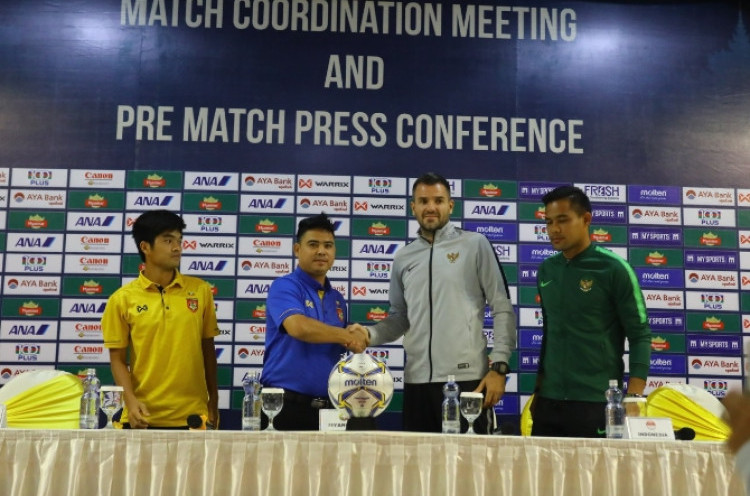 Pelatih Myanmar Tak Berpatokan Ranking FIFA saat Hadapi Timnas Indonesia