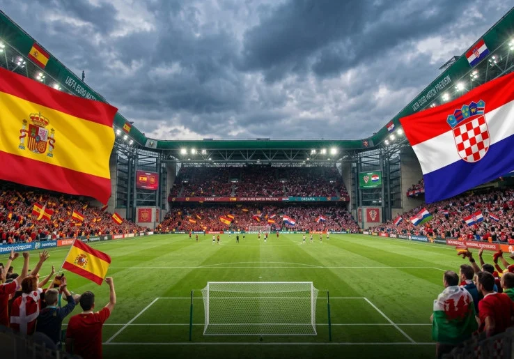 Prediksi Skor dan Link Streaming Spanyol vs Kroasia: La Furia Roja Masih Menyeramkan