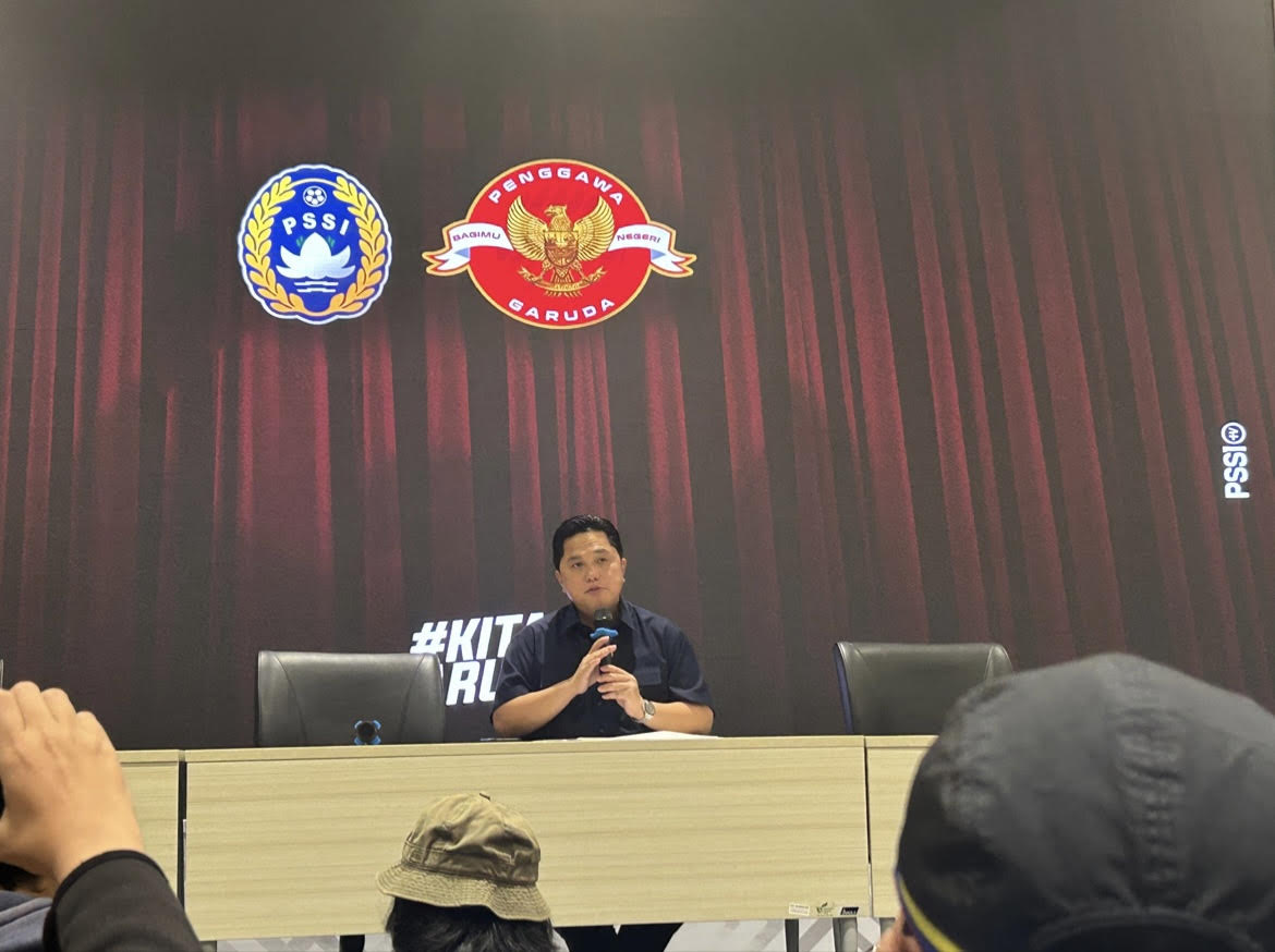 Erick Thohir Bentuk Satgas Pengawasan Pengaturan Skor dan Keuangan PSSI