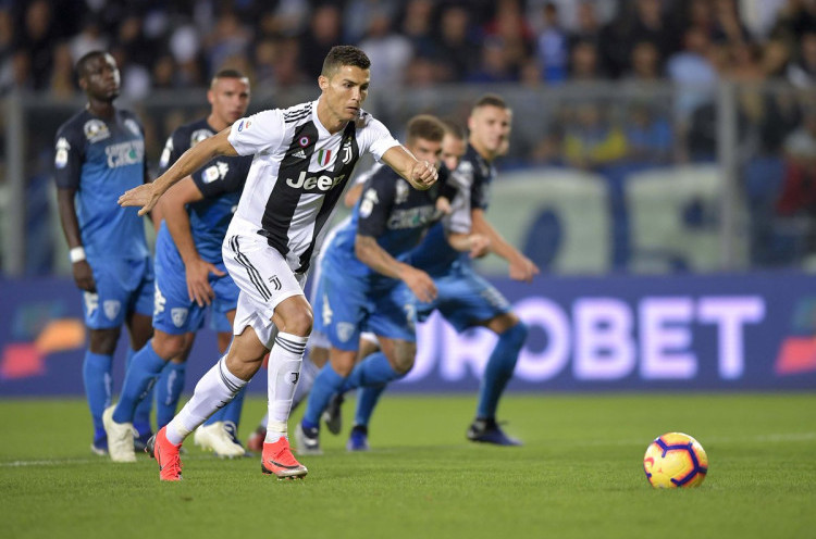 Empoli 1-2 Juventus, Cristiano Ronaldo Buka Lembaran Baru