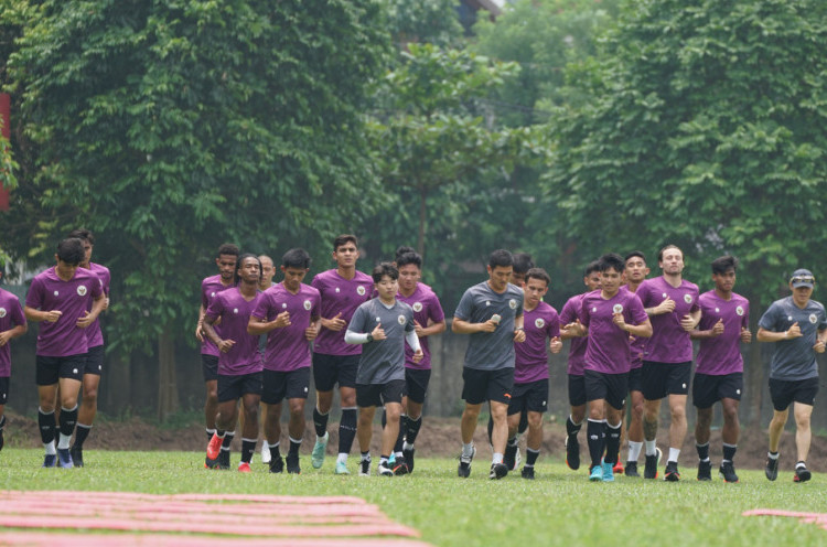 Keluhan Ditanggapi, Timnas Indonesia U-23 Berlatih di Lapangan yang Sama dengan Vietnam