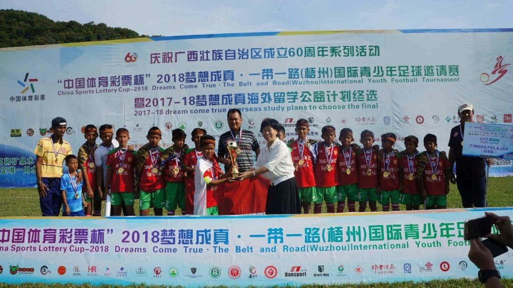 Timnas Pelajar Indonesia yang Diwakili Persib U-12 Juara di China