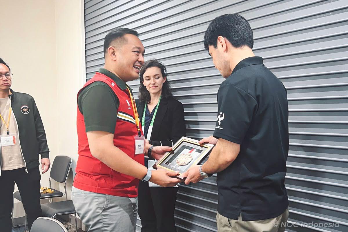 CdM Tim Indonesia untuk Asian Games Aichi-Nagoya 2026, Todotua Pasaribu. (NOC Indonesia)