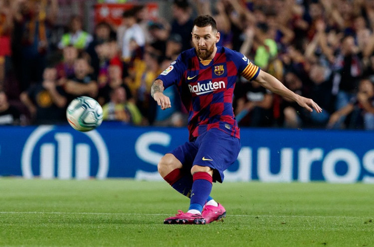 Jelang Derbi Barcelona: Lionel Messi dan Gol Tendangan Bebas